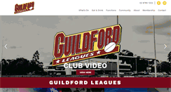 Desktop Screenshot of guildfordleagues.com.au